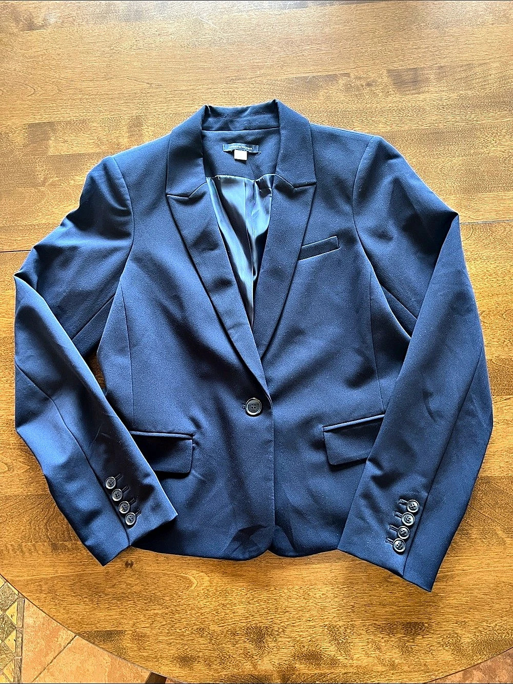 NWOT Tommy Hilfiger Women's Blue Blazer Size 10 Like New